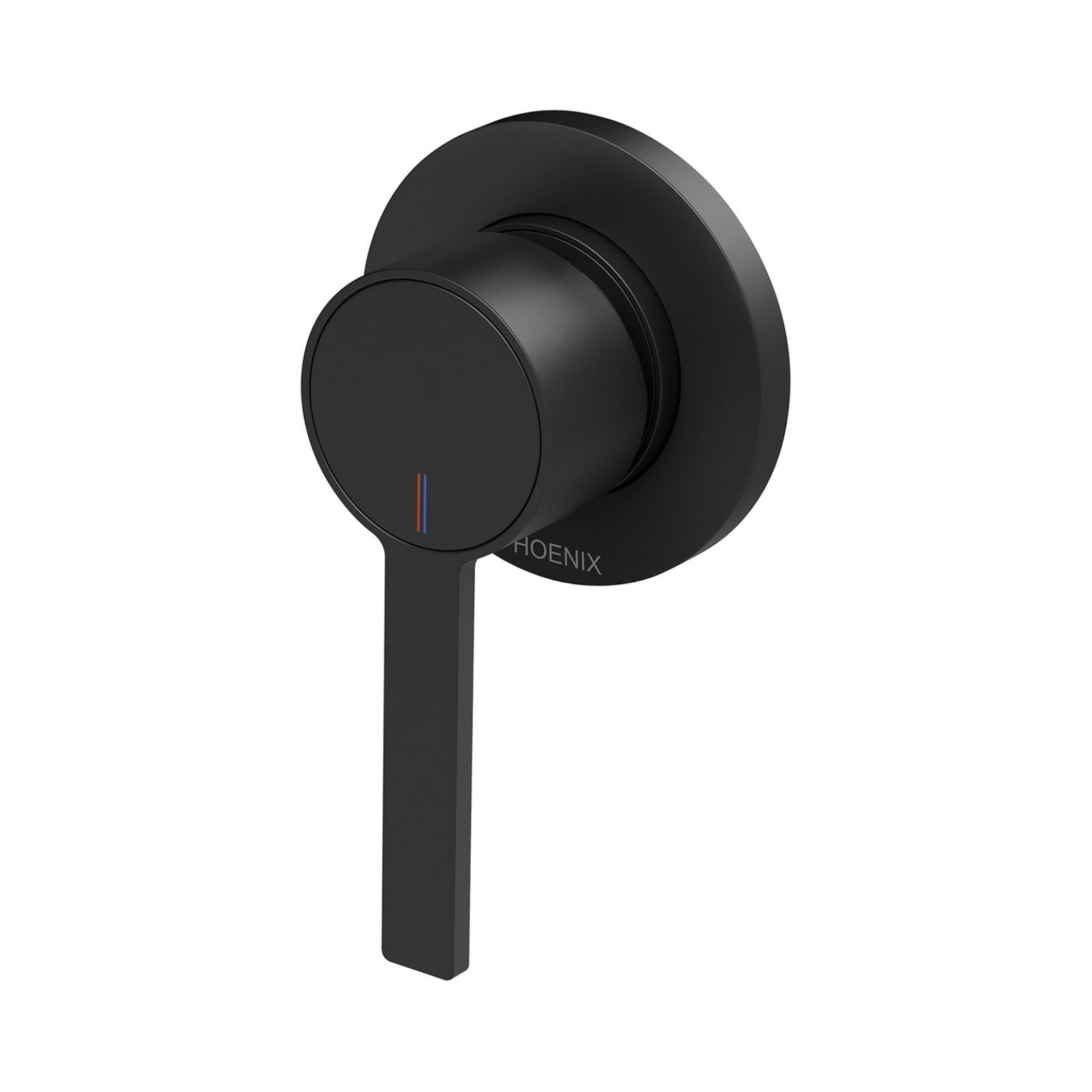 Phoenix Lexi Mkii Switchmix Shower Wall Mixer - Matte Black 123-2800-10 - The Blue Space
