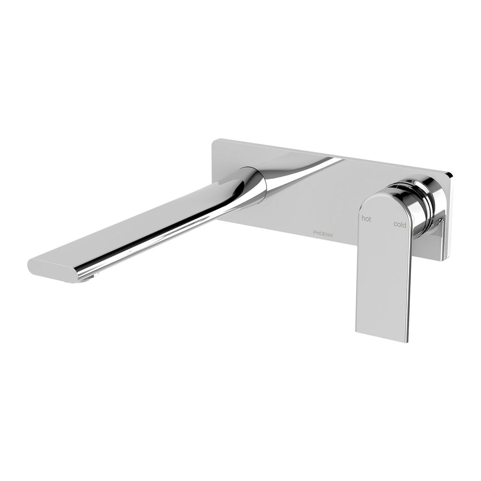 Phoenix Teel SwitchMix Wall Basin / Bath Mixer Set 200mm - Full Kit