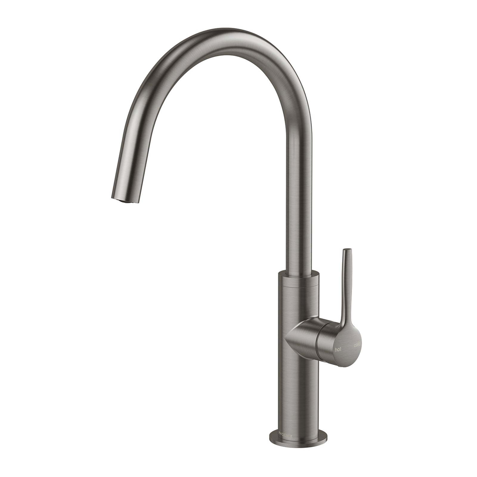 Phoenix Sink Mixer 190mm - Brushed Carbon 139-7330-31-1 - The Blue Space