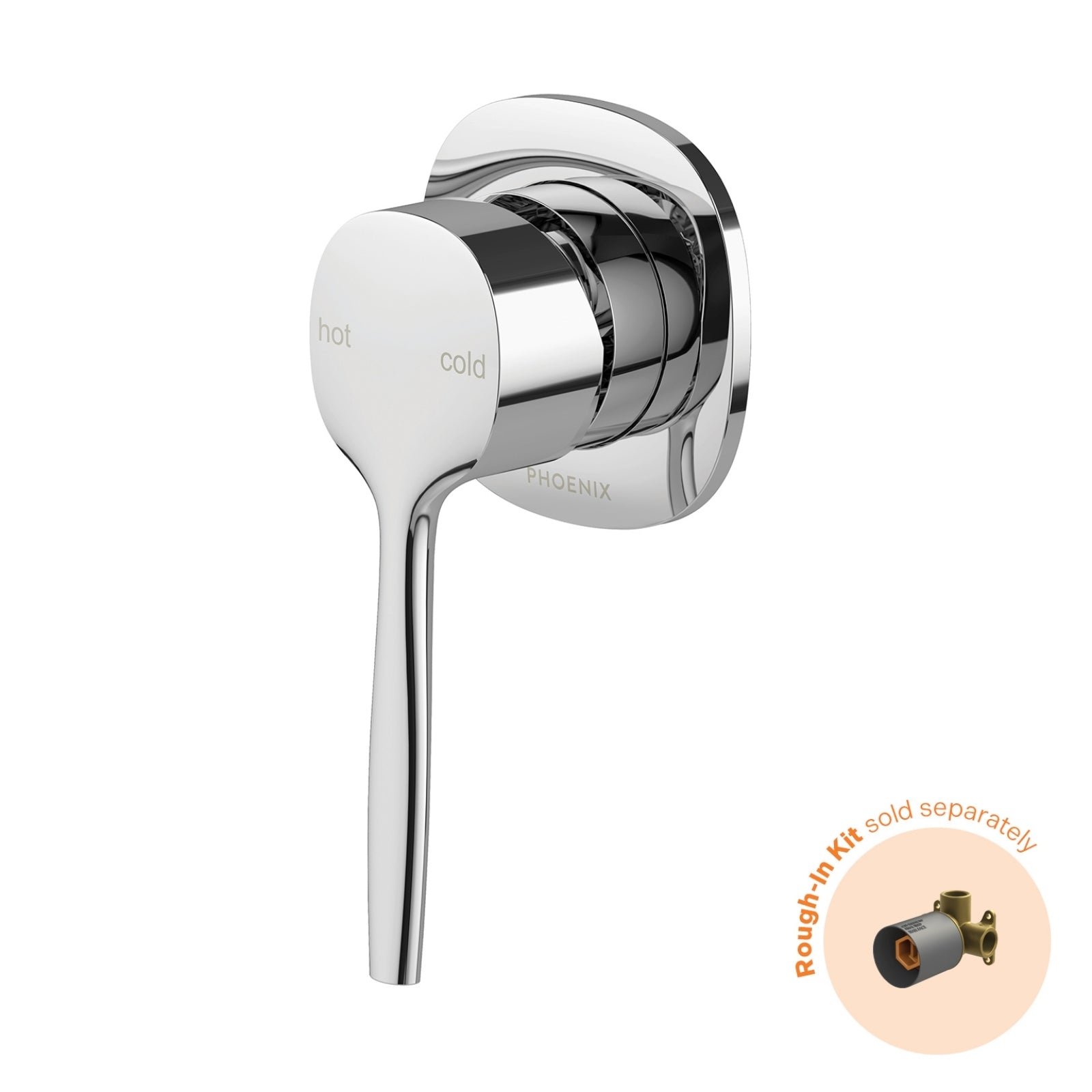 Phoenix Switchmix Shower Wall Mixer Fit Off Kit Only - Chrome 139-2805-00-1 - The Blue Space