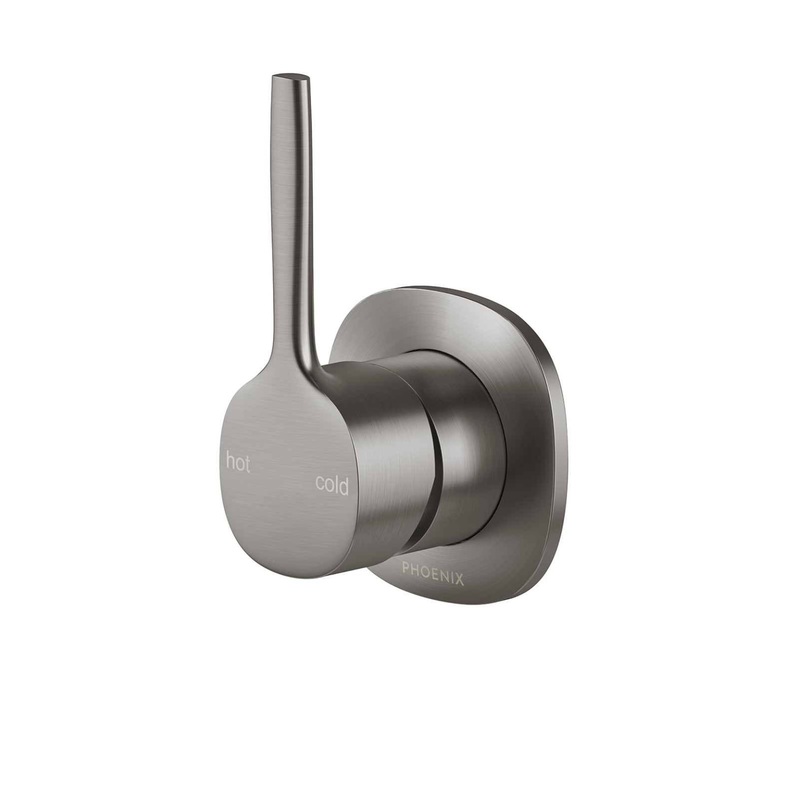 Phoenix Switchmix Shower Wall Mixer Pin Up Complete Kit - Brushed Carbon 139-2801-31-1 - The Blue Space