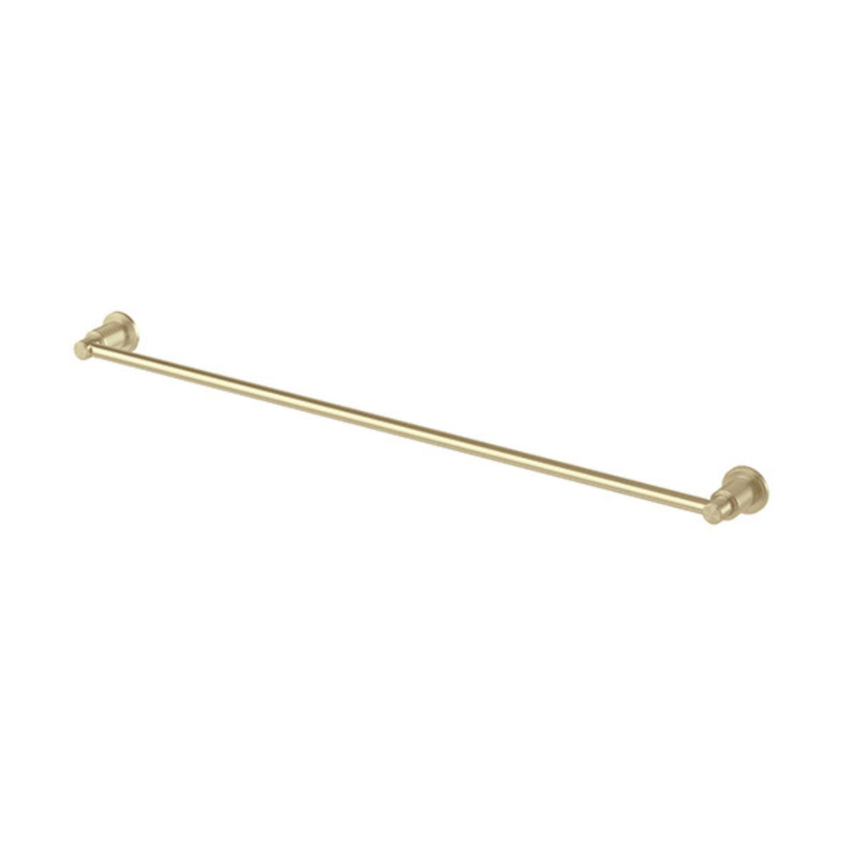 Phoenix Wiltern Single Towel Rail 800mm Brushed Gold