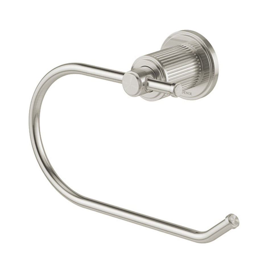 Phoenix Wiltern Toilet Roll Holder Brushed Nickel
