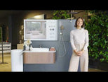 Caroma Contura II 300mm Rain Shower - Brushed Nickel