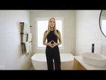 Phoenix Vivid Slimline Double Towel Rail-Matte Black