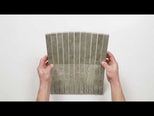 Valerie Grey Porcelain Finger Mosaics P5 392 x 295mm sheets