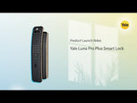 Yale Luna Pro+ Smart Push/Pull Mortice Lock with Yale Home Module Graphite