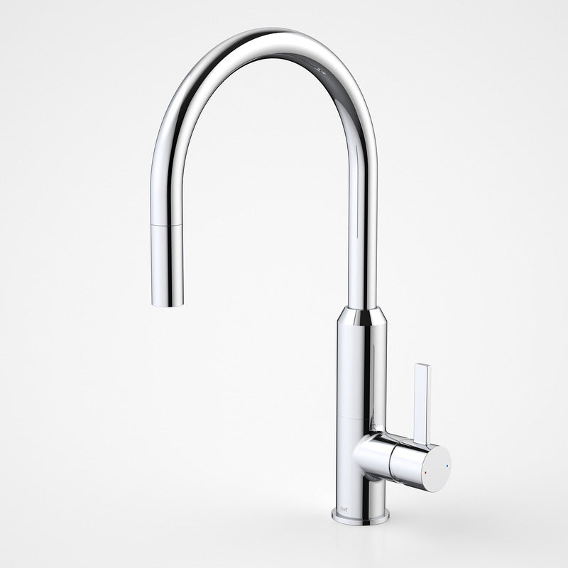 Dorf Vixen Lead Free Retractable Sink Mixer Chrome