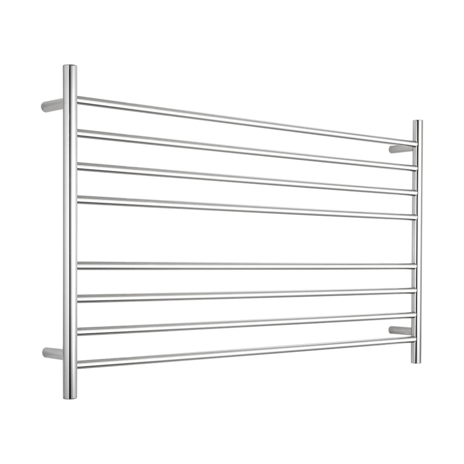 Radiant Heated Round Ladder 1300 X 750mm Mirror Polished RTR09 - The Blue Space