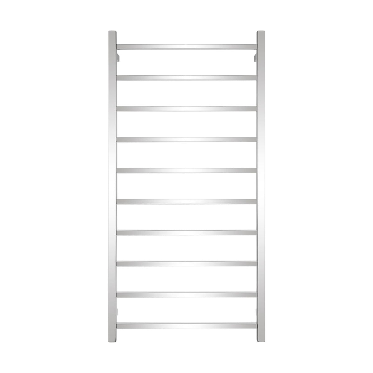 Front Radiant Heated Square Ladder 600 X 1200mm Mirror Polished STR02 - The Blue Space