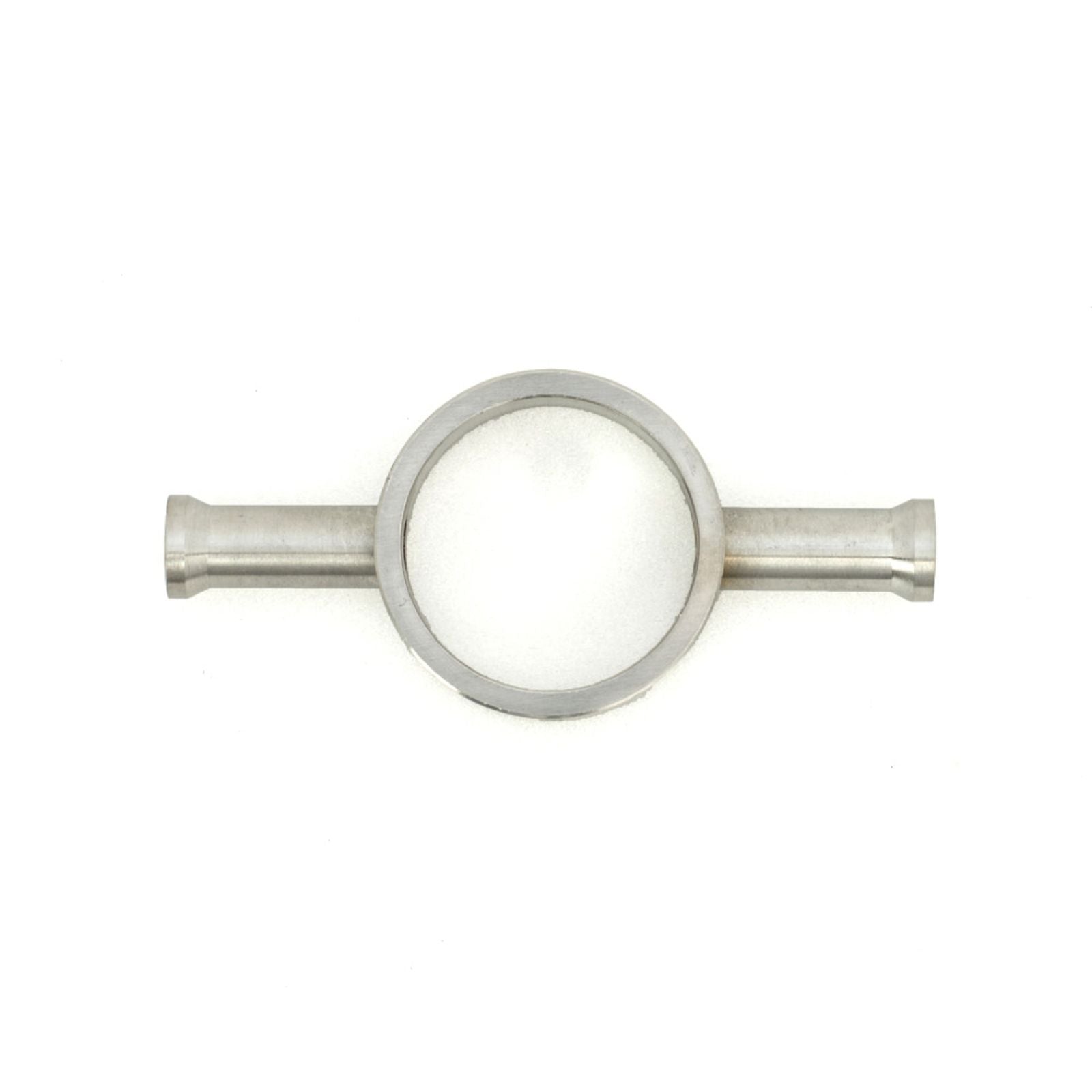 Hook Radiant Heated Vertical towel rail 40 x 950mm Brushed Satin BRU-VTR-950 - The Blue Space