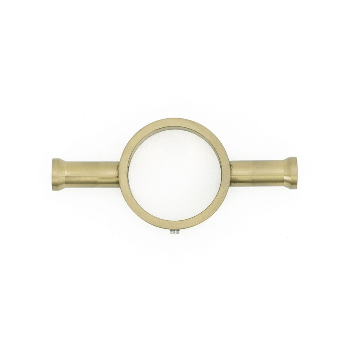 Hook Radiant Heated Vertical towel rail 40 x 950mm Light Gold LG-VTR-950 - The Blue Space