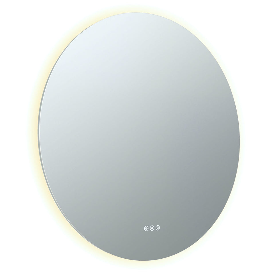 Radiant Olek Frameless LED Mirror 600mm - 1200mm