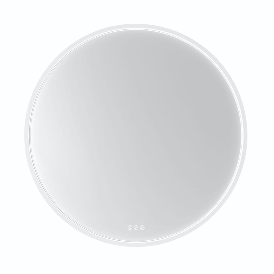 Radiant Olek LED Mirror 600mm - 900mm - White