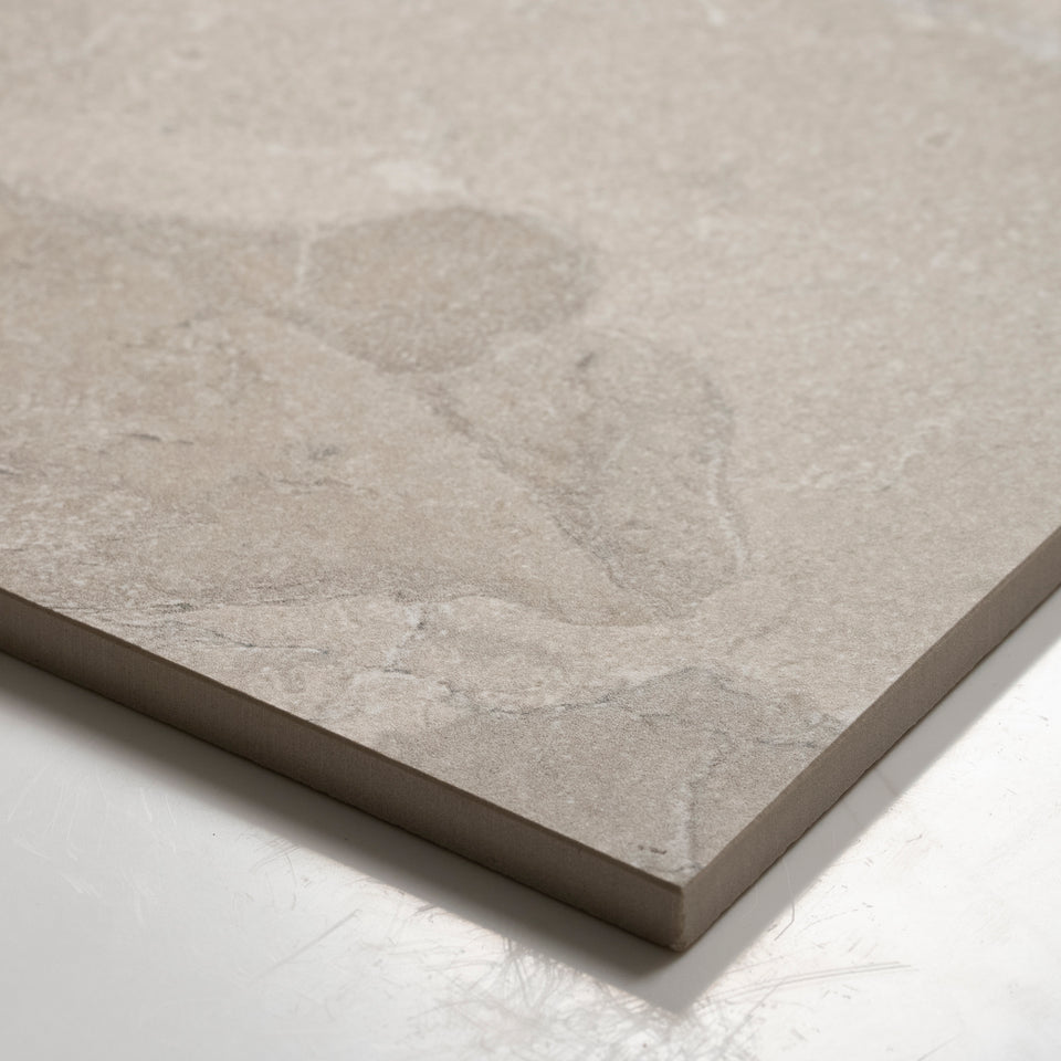 Roccia Greige Lappato Porcelain Tile P4 600 x 600mm