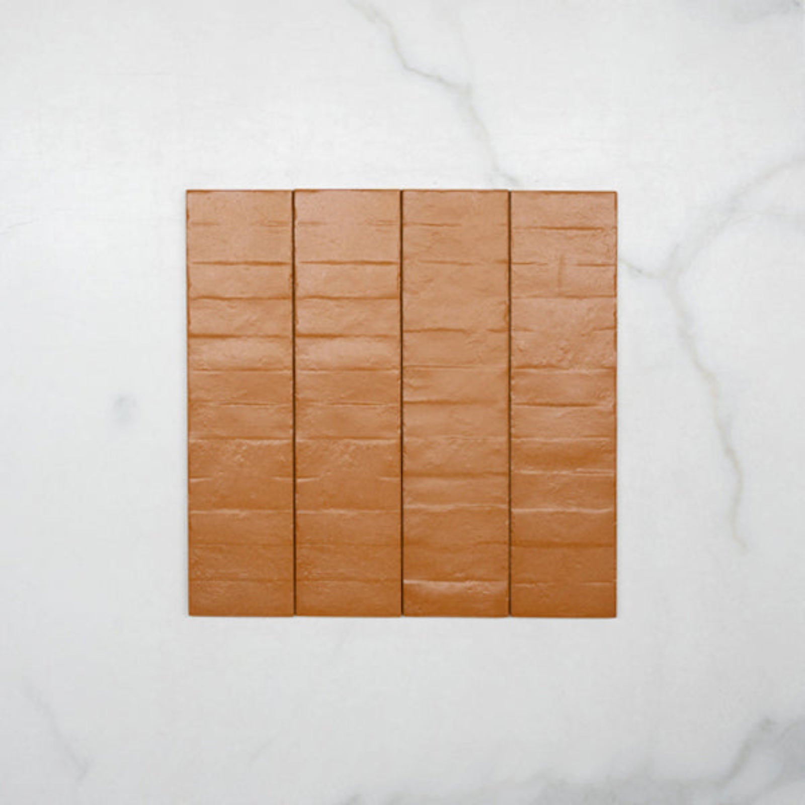Faces No Hand Tan Olivia Feature Subway Matte 75 x 300mm Porcelain - The Blue Space