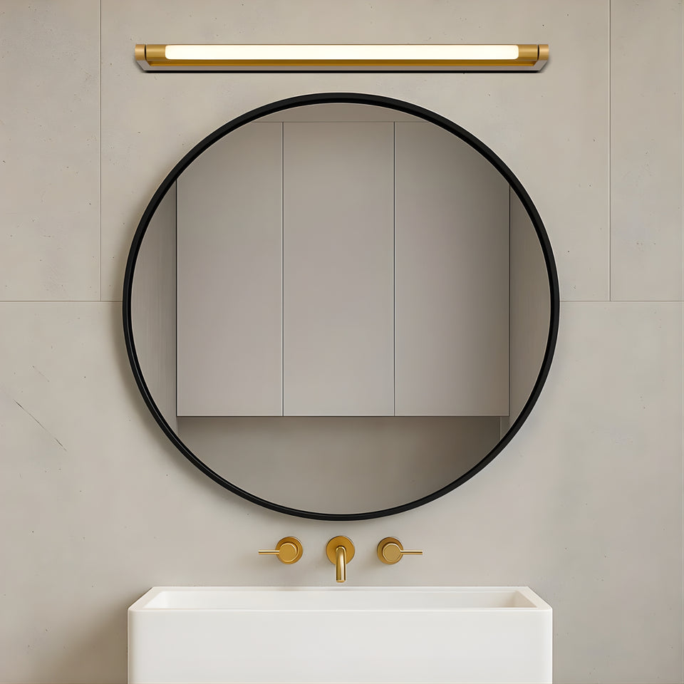 Telbix Arvin 60 Vanity Wall Light Antique Gold