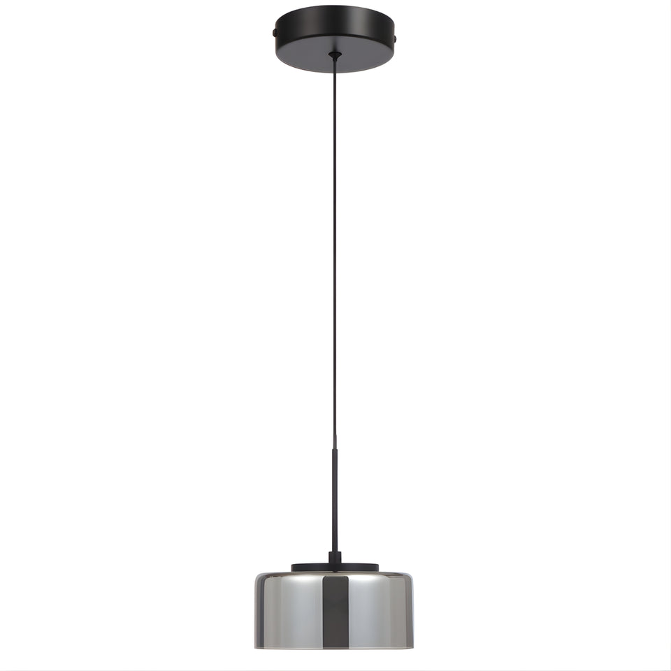 Telbix Cedro 1 Pendant Light Black