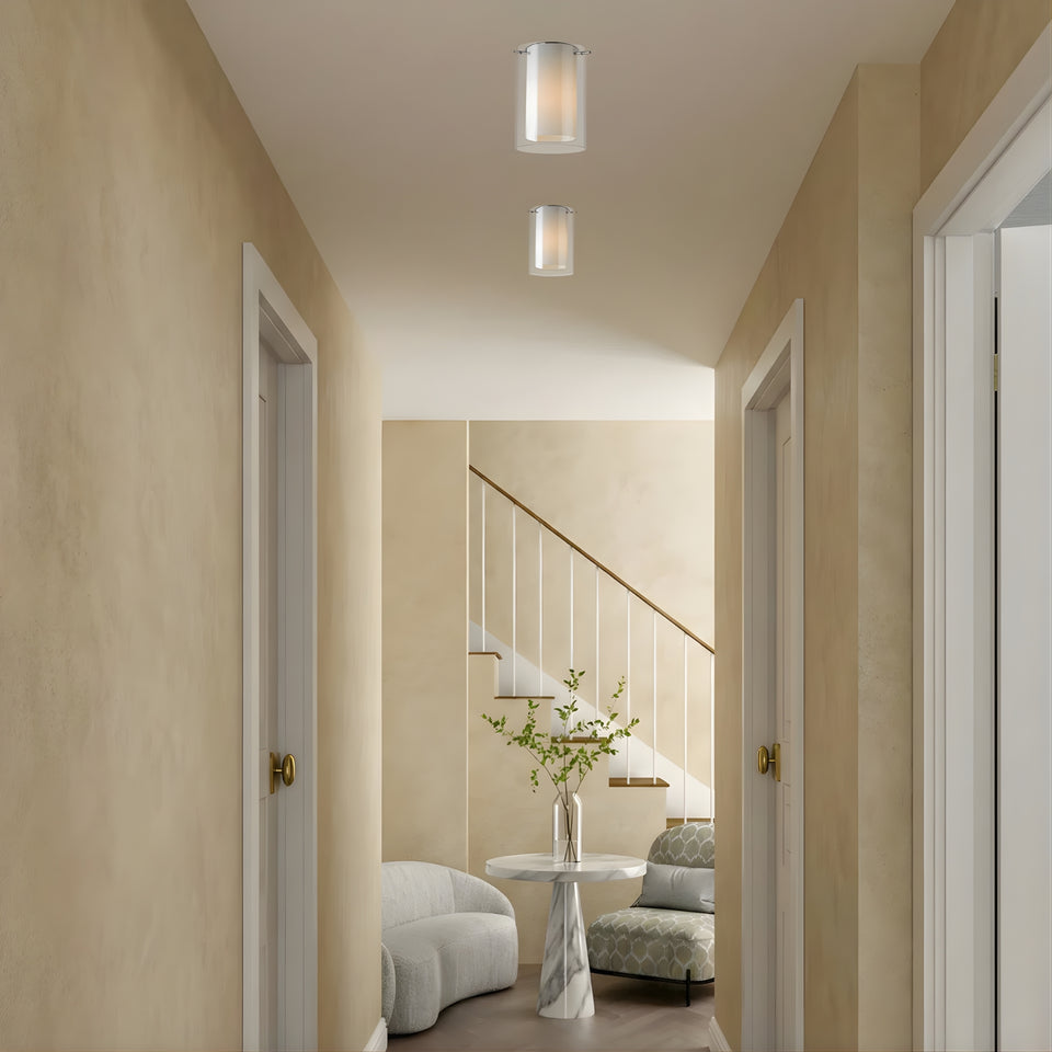 Telbix Envoy Batten Fix Ceiling Light Opal