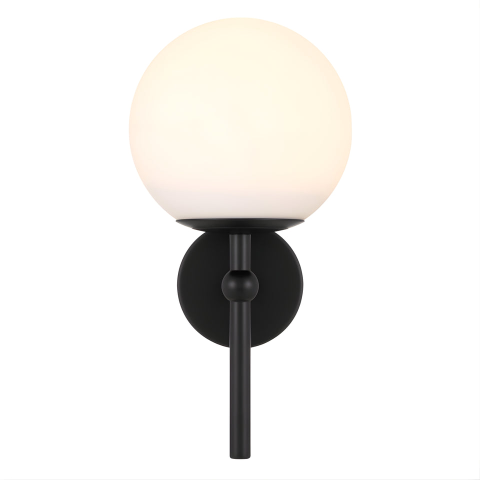 Telbix Eterna 1 Wall Light Black Opal Matte
