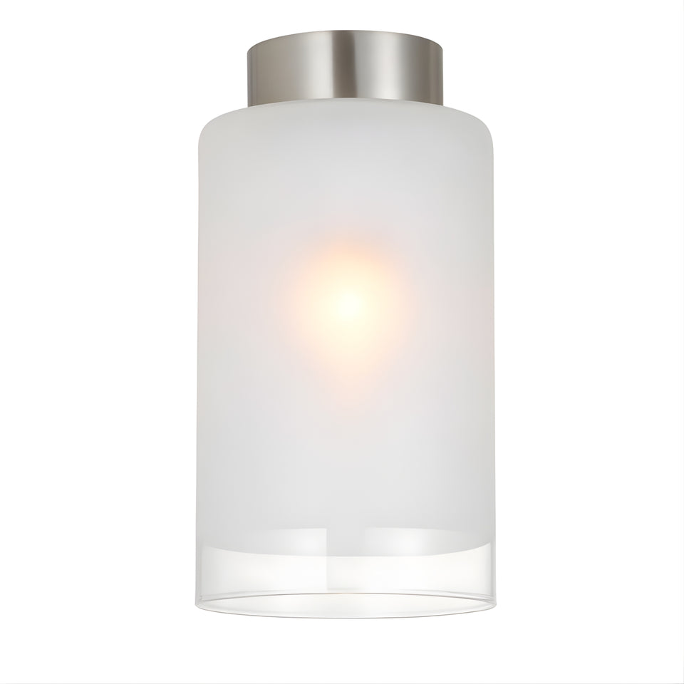 Telbix Fila Batten Fix Ceiling Light Nickel