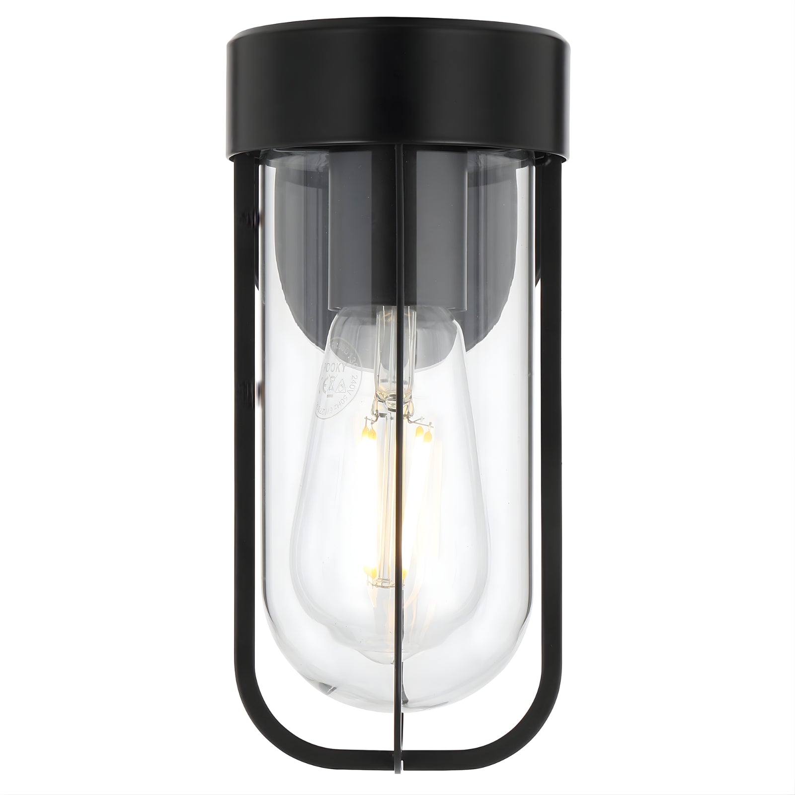 Off Telbix Fonseca Wall Light Black FONSECAWB-BK - The Blue Space