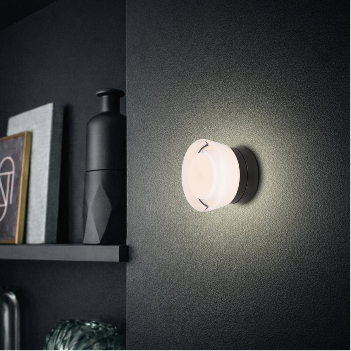 Lifestyle2 Telbix Lomira Wall Light Polished Nickel LOMIRAWB-NK - The Blue Space
