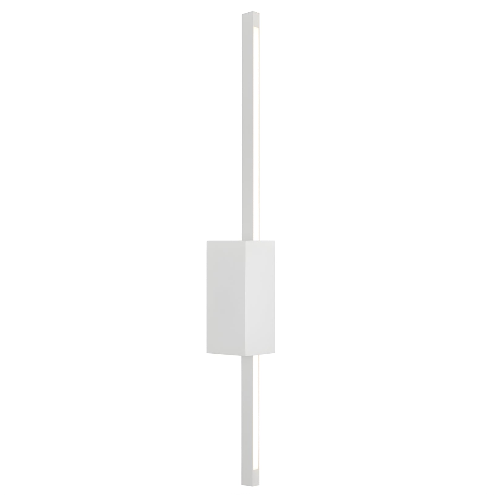 Side View Telbix Madras 60cm Wall Light White MADRASWB60-WH - The Blue Space