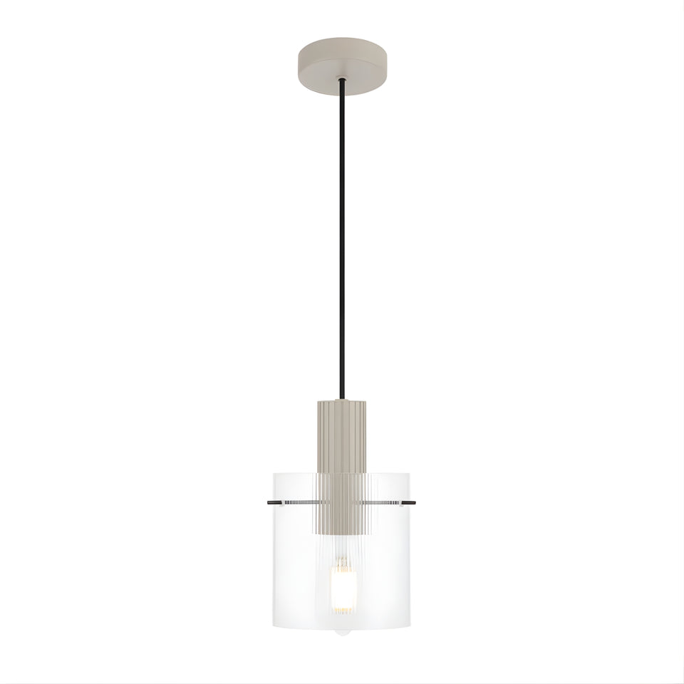 Telbix Mika 14cm Pendant Light Grey