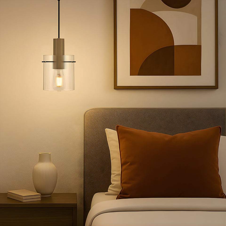 Telbix Mika 14cm Pendant Light Grey