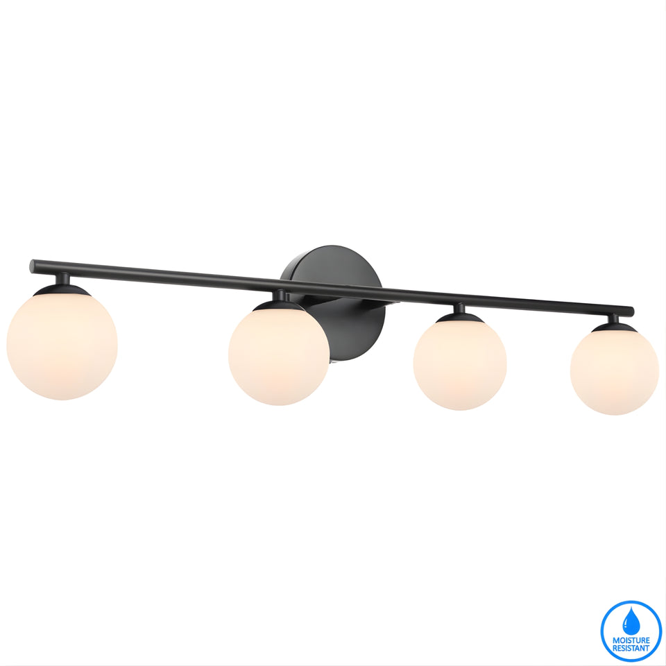 Telbix Moran 4 Wall Light Black