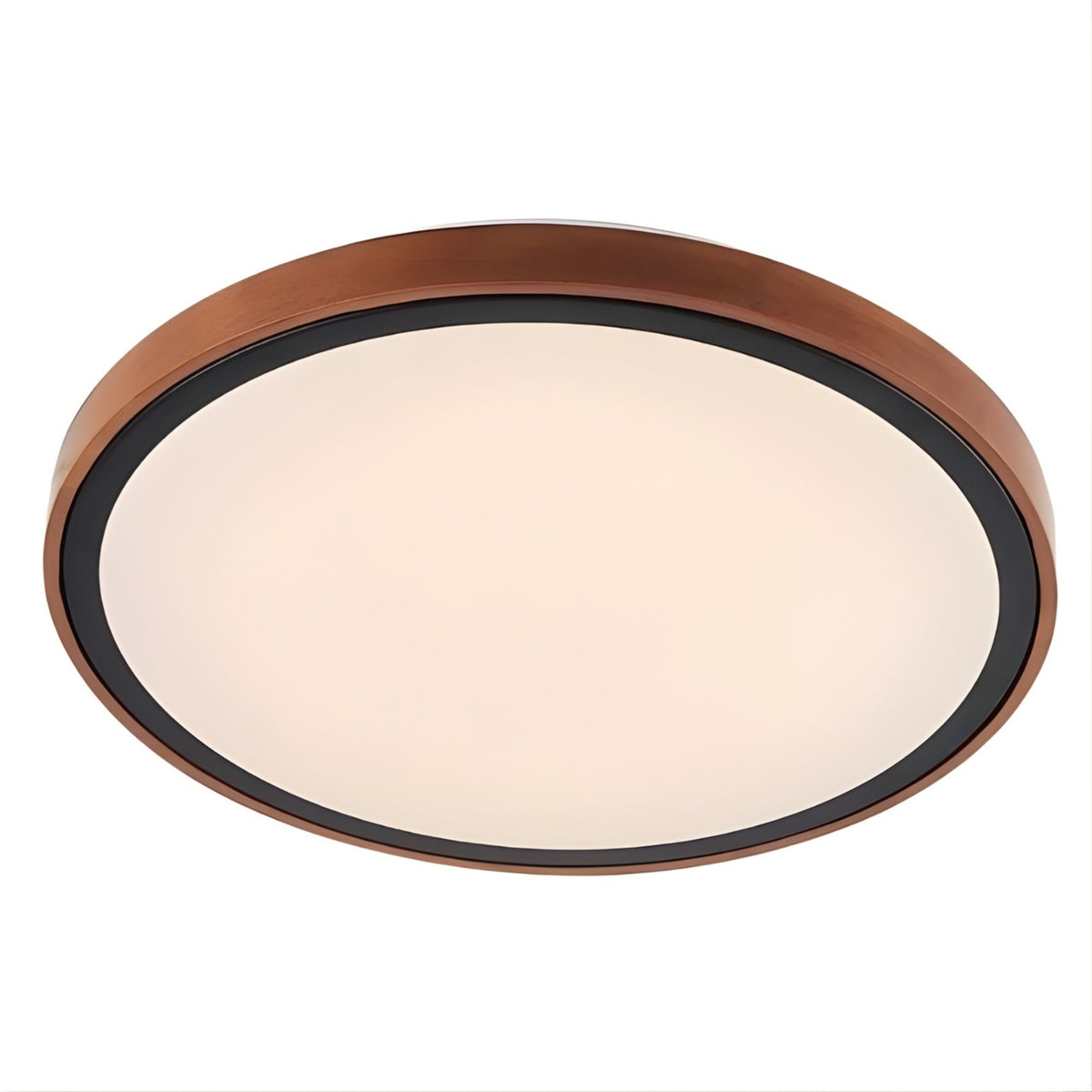 Telbix Orlin 36W Led Oyster Walnut ORLINOY50-WD3C - The Blue Space