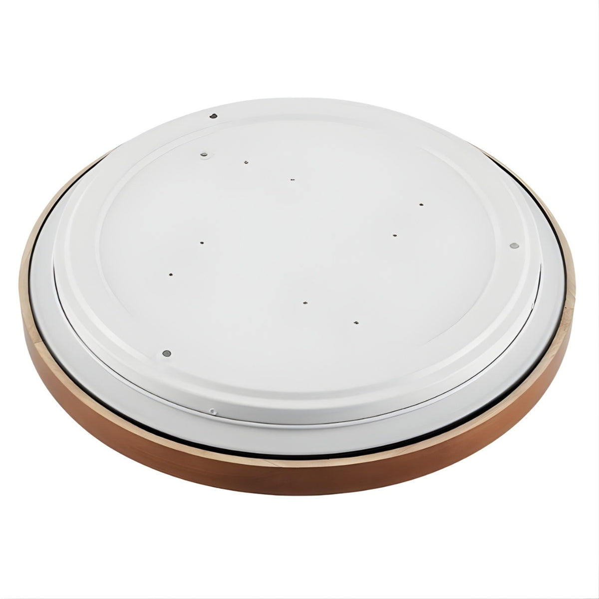 Back Telbix Orlin 36W Led Oyster Walnut ORLINOY50-WD3C - The Blue Space