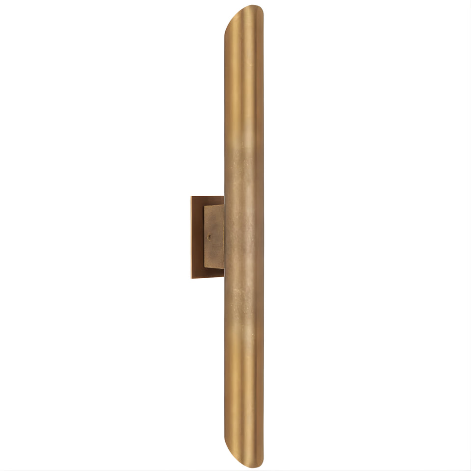 Telbix Penros 2 Wall Light Natural Brass