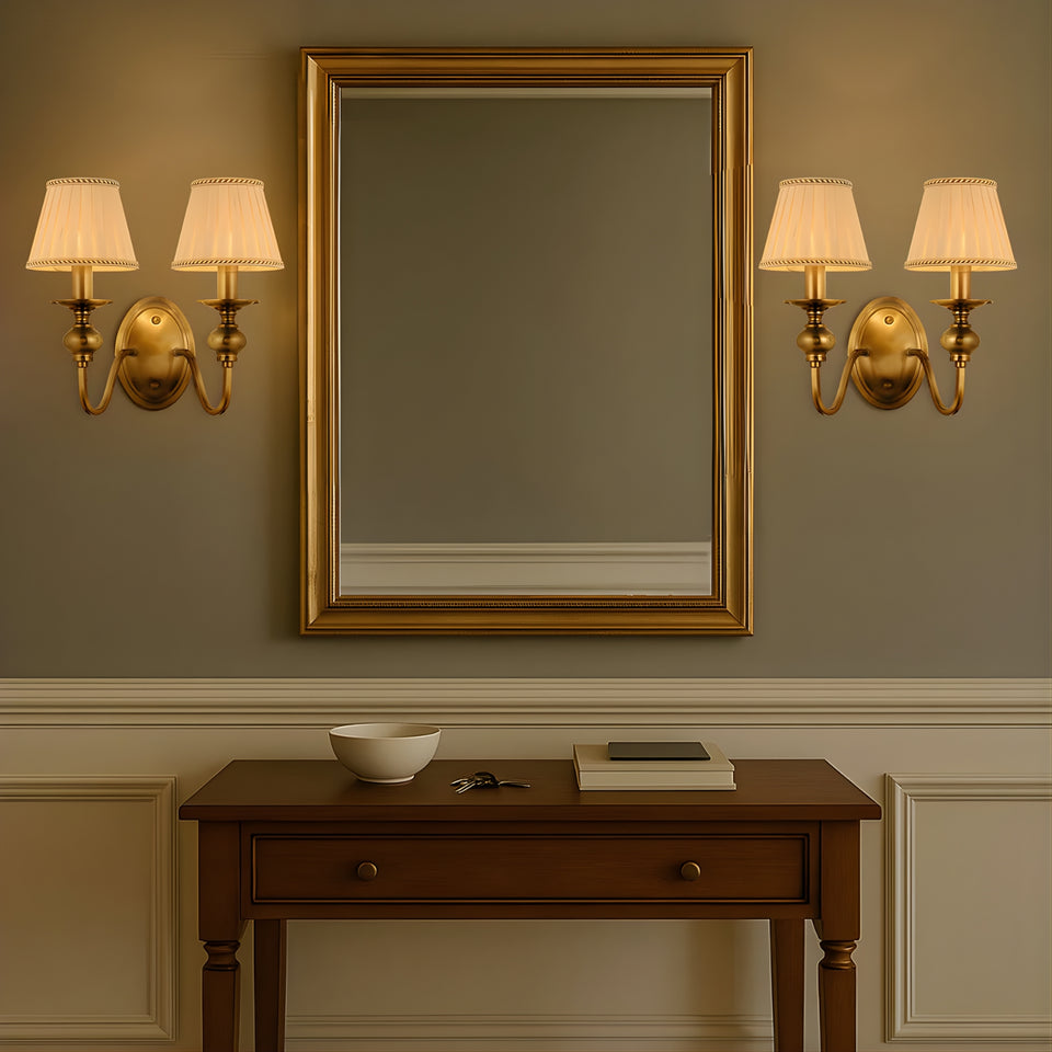 Telbix Siedel 2 Wall Light Copper