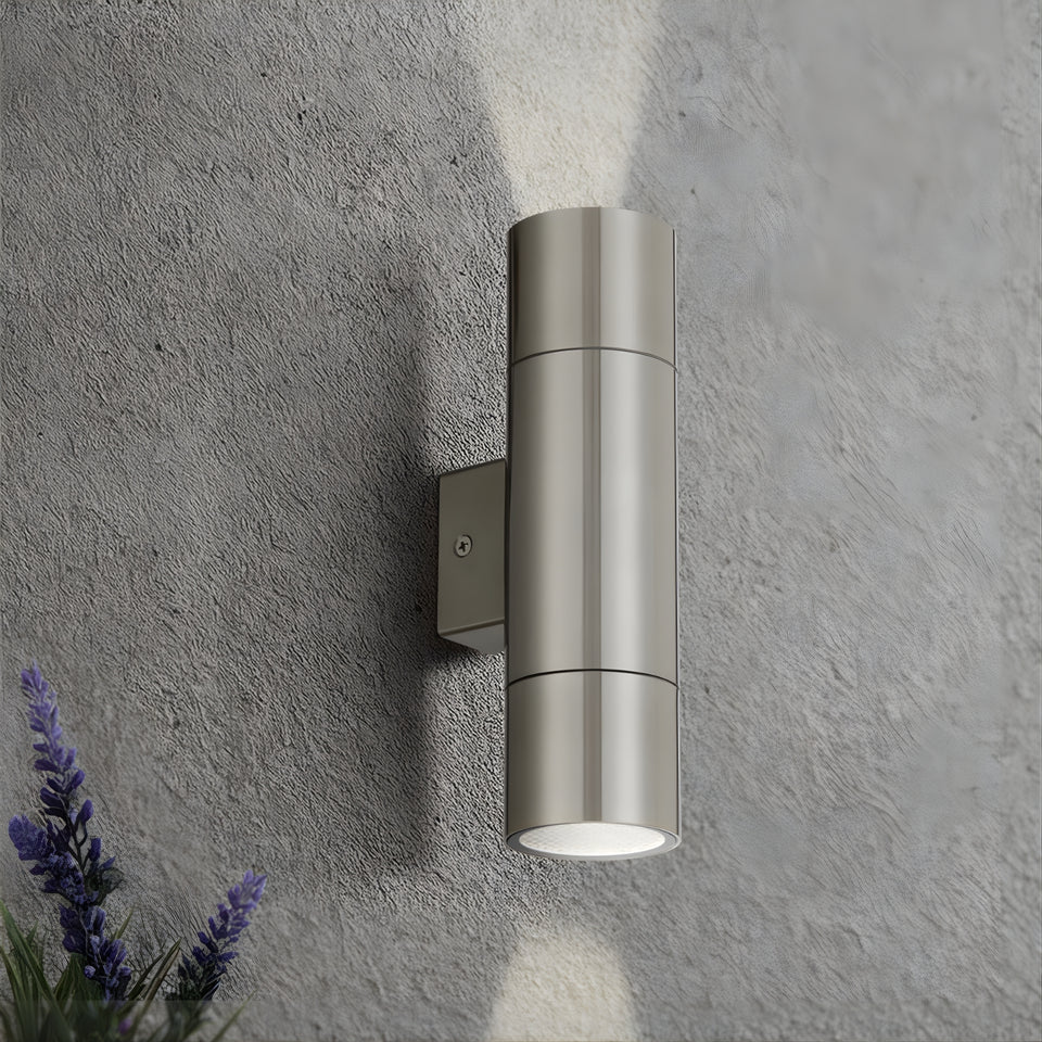 Telbix Walsh Wall light Stainless Steel