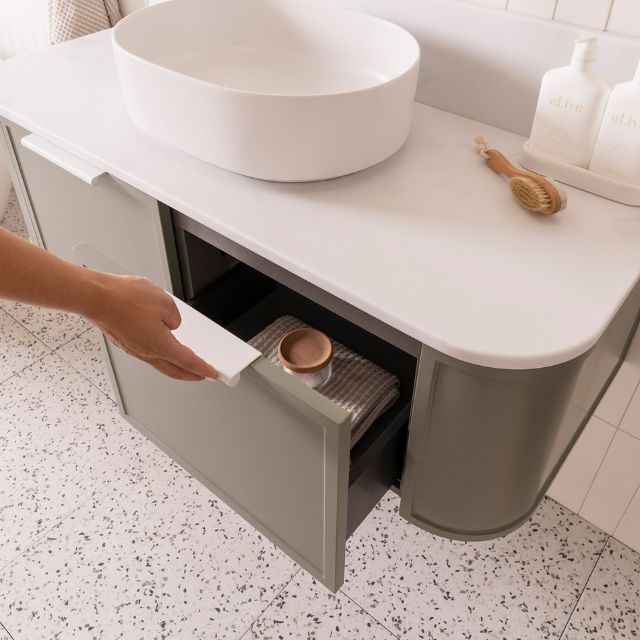 ADP Flo Wall Hung Vanity with Durasein Top
