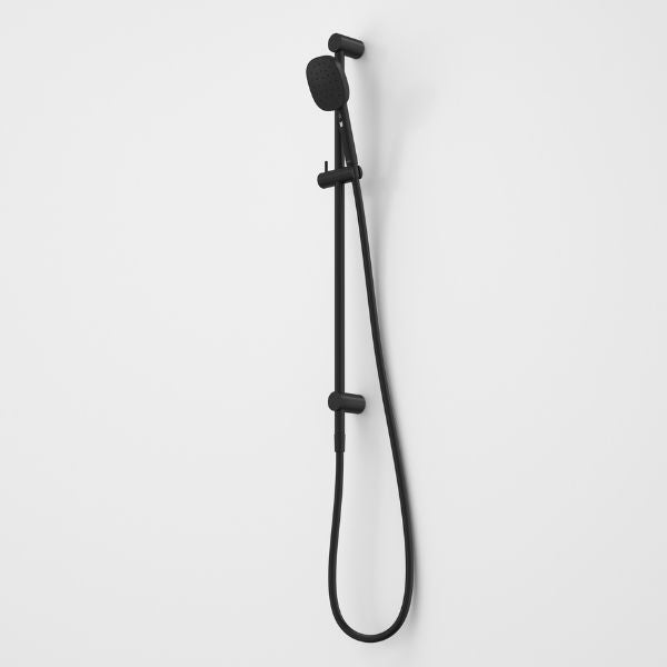 Caroma Contura II Rail Shower - Black