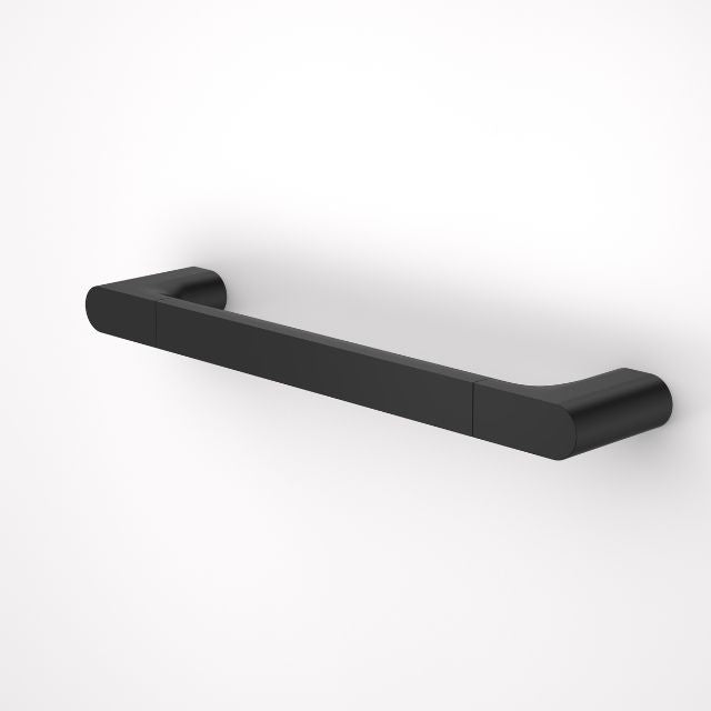 Caroma Urbane II Universal Rail Straight 400mm - Black