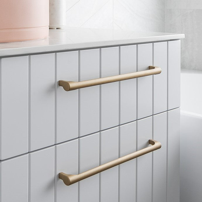 Castella Terrace Pull Handle Brushed Brass