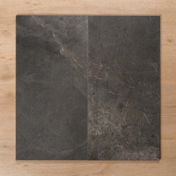 Casuarina Charcoal Matt P4 Porcelain Tile 300x600mm