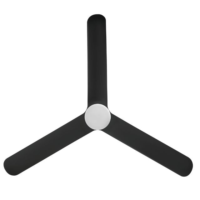 Eglo Iluka 60 Inch DC Fan 18W LED Tri-Col Black