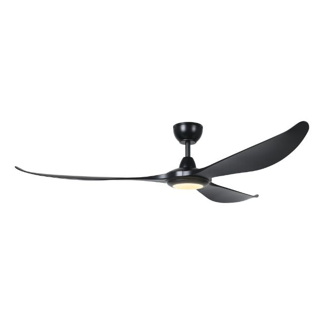 Light Eglo Kurrawa 72 Inch DC Fan 20W LED Tri-Col Black 20619102 - The Blue Space