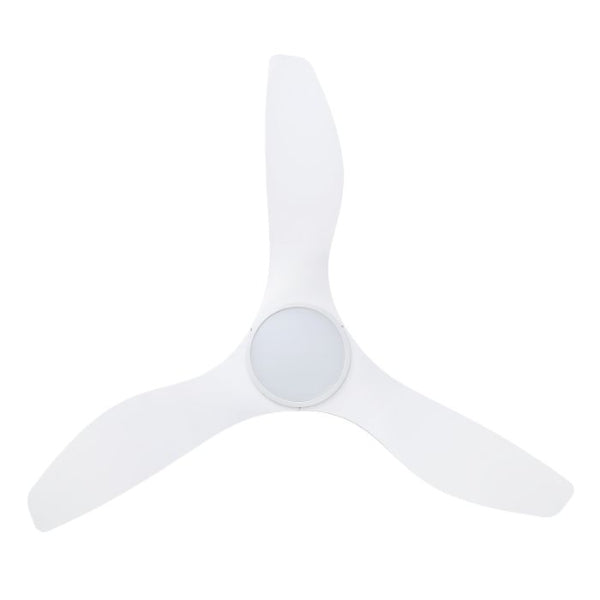 Eglo Surf 48 DC Ceiling Fan with LED Light White