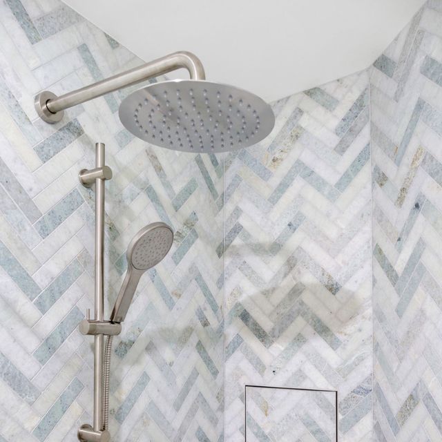 Fienza Kaya Shower Arm Brushed Nickel