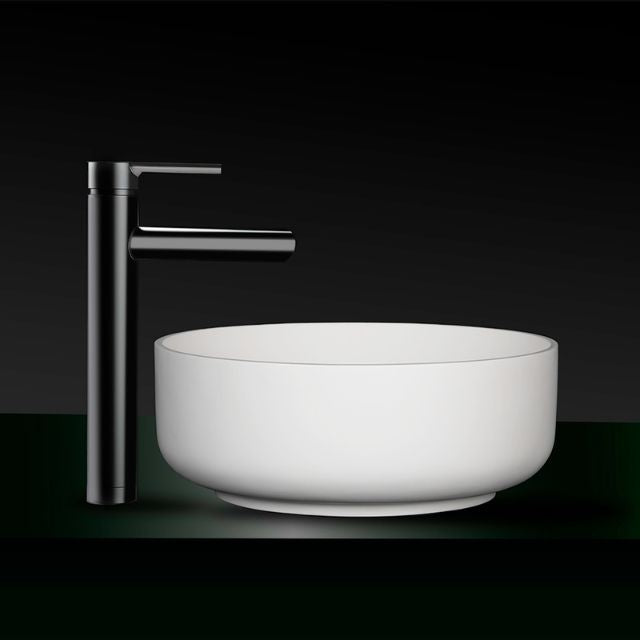 Kaskade Kolo 385mm Round Benchtop Stone Basin