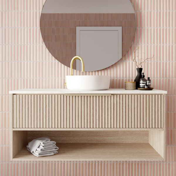 Marquis Merewether Wall Hung Vanity with Symphony Solid Surface Top and Basin