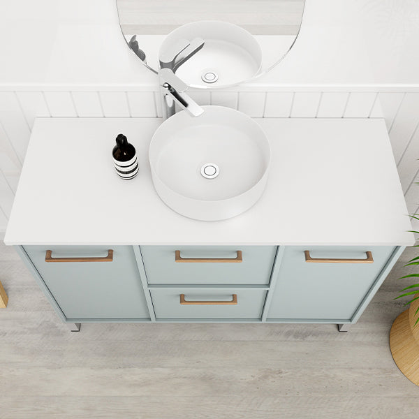 Marquis Palm Floor Standing Vanity on Legs