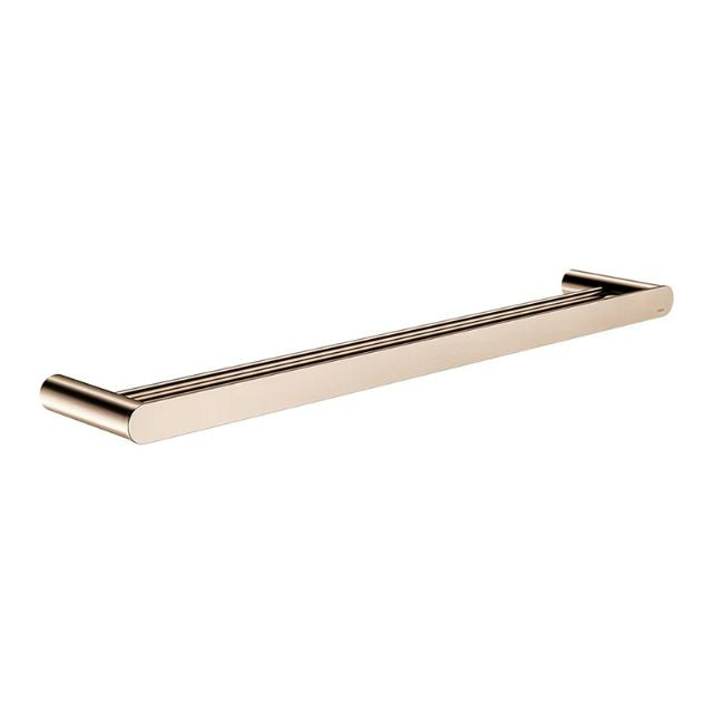 Meir Curvaé Double Towel Rail 600mm Champagne
