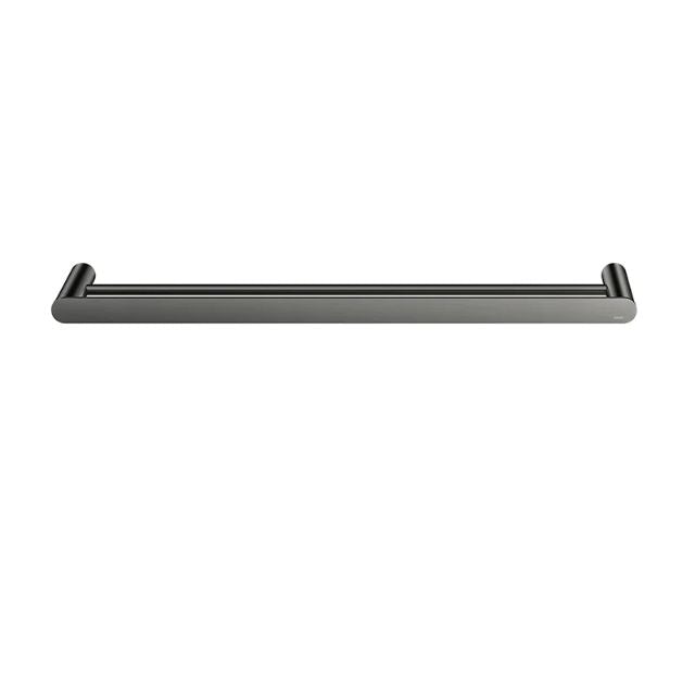 Meir Curvaé Double Towel Rail 600mm Shadow
